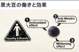 黒大豆の働きと効果